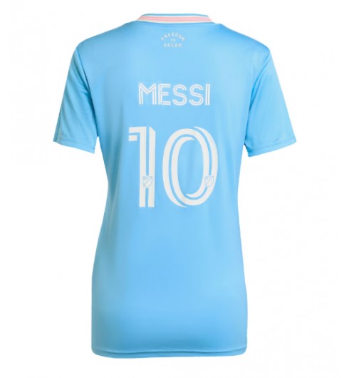 Inter Miami Lionel Messi #10 Alternativní Dres pro Dámské 2025-26 Krátký Rukáv Inter Miami Lionel Messi #10 Alternativní Dres pro Dámské 2025-26 Krátký Rukáv
